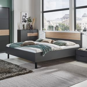 Bett Reyna Eiche Dekor