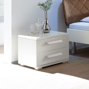 Nachttisch Perama Buche Massivholz H 39cm