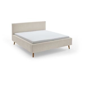 HOMELIV. Polsterbett Calypso Komfort Microteddy Abriamo mit Bettkasten und Lattenrost