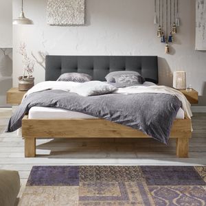 Bett Santa Luiza Wildeiche Vintage Massivholz
