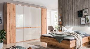 Drehtüren-Kleiderschrank Leandra