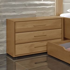Nachttisch Narita Erle teilmassiv H 53cm