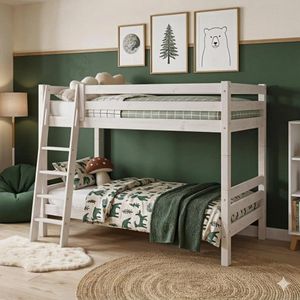 Etagenbett Kids Paradise Kiefer Massivholz mit Lattenrost