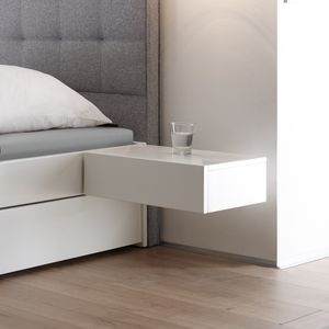 Schwebenachttisch Liverpool Buche Massivholz