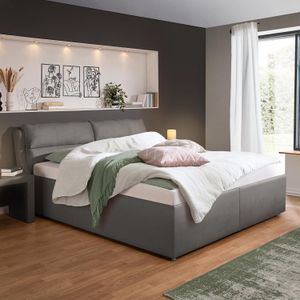 Polsterbett Cremona Microvelours mit Bettkasten