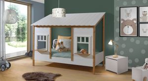 Hausbett Landhaus Kiefer Massivholz