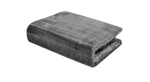 Kuscheldecke Laurine Anthrazit