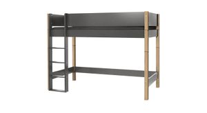 Midi-Hochbett Kids Town Color Buche teilmassiv mit Lattenrost