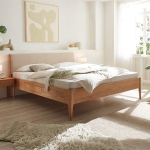 Bett Sana Komfort Wildeiche Massivholz metallfrei