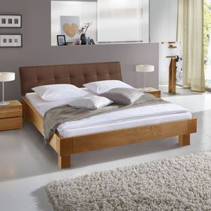 Bett Floriano Eiche Massivholz
