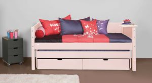Kojenbett Kids Town Color Buche teilmassiv mit Lattenrost und Schubkasten