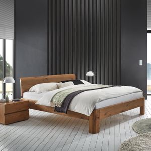 Bett Santa Clara Eiche Massivholz