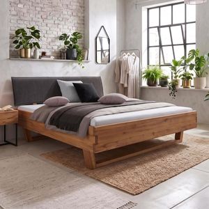Bett Valera Wildeiche Massivholz