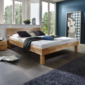 Bett Livenza Kernbuche Massivholz