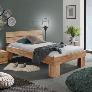 Bett Lucca Komfort Buche Massivholz