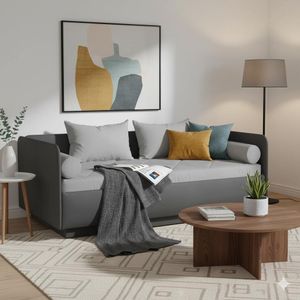 Schlafsofa Eriko Kunstleder mit Bettkasten