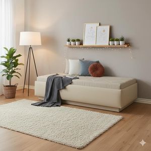 Relaxliege Eriko Komfort Kunstleder mit Bettkasten