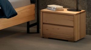 Nachttisch Joris Wildbuche Massivholz H 43cm
