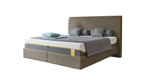 Tempur Polsterbett Classic Komfort Webstoff mit Kopfteil Shape