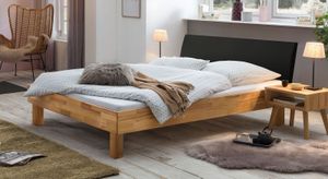 Bett Amsden Kernbuche Massivholz