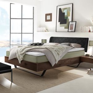 Boxspringbett Pareio Wildeiche Massivholz