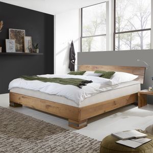 Boxspringbett Mexiana Wildeiche Massivholz