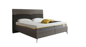 Tempur Polsterbett Classic Komfort Webstoff mit Kopfteil Texture