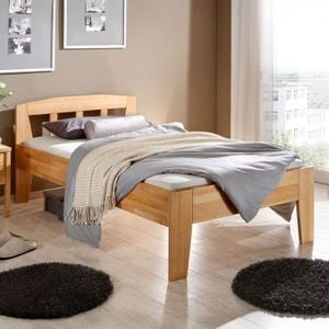 Bett Tessin Komfort Kernbuche Massivholz