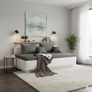 Sofaliege Eriko Kunstleder mit Bettkasten