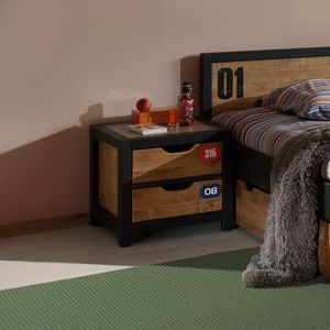Nachttisch Beli Kiefer teilmassiv H 45cm