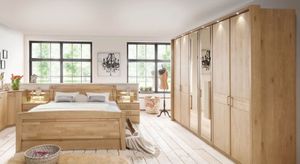 Drehtüren-Kleiderschrank Temara mit Spiegel