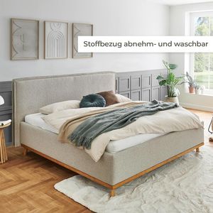 HOMELIV. Polsterbett SwitchIT Örebro Webstoff