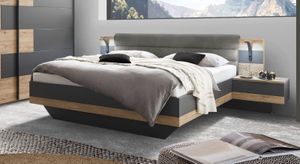 Bett mit Nachttischen Igneo