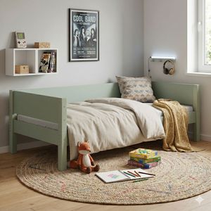 Bett Kids Town Color Buche teilmassiv mit Lattenrost