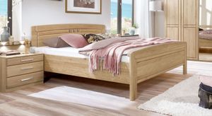 Doppelbett Bloomfield Komfort Eiche teilmassiv