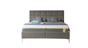 Tempur Polsterbett Classic Komfort Webstoff mit Kopfteil Check