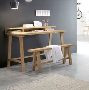 Sekretär Arezzino Wildeiche Massivholz