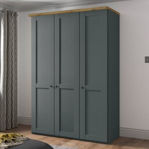 Drehtüren-Kleiderschrank Sapitwa H 216cm