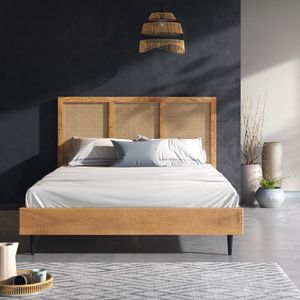 HOMELIV. Bett Asmara Mango Massivholz