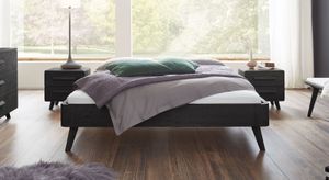Bett Santa Rosa Eiche Massivholz ohne Kopfteil