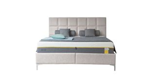 Tempur Polsterbett Classic Komfort Webstoff mit Kopfteil Check