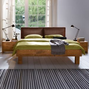 Bett Morena Wildeiche Massivholz