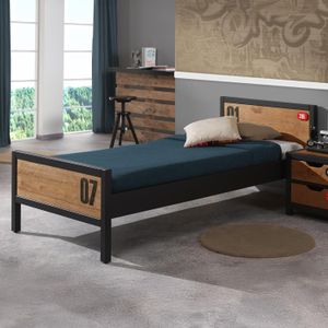 Bett Beli Kiefer teilmassiv