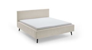 HOMELIV. Polsterbett Calypso Komfort Microteddy Abriamo