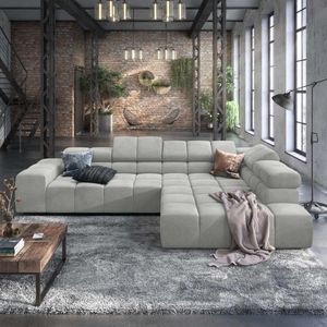HOMELIV. Ecksofa Charlotta 319x215x82cm Webstoff