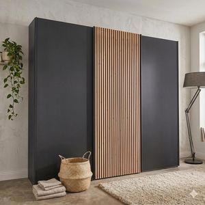 Schwebetüren-Kleiderschrank Yamen