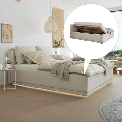 Betten in Beige ᐅ Beigefarbene Bettgestelle kaufen
