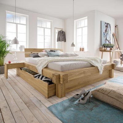 Bett mit Stauraum in 180x200 cm Liegefläche kaufen