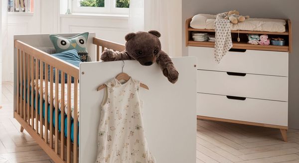 Wickelkommode Kids Nordic Buche teilmassiv