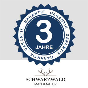  3 Jahre Garantie auf Schwarzwald-Manufaktur